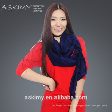 Solid color 100% wool 2015 fashion scarf